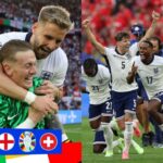 England edged Switzerland on penalties to clinch Euro 2024 semi spot