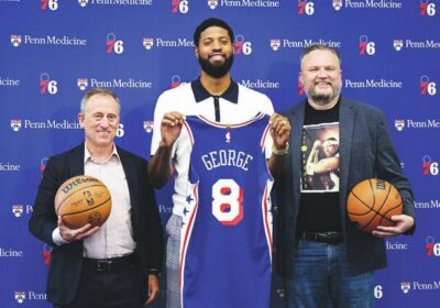 George, Maxey 'all-in' to help Sixers win title