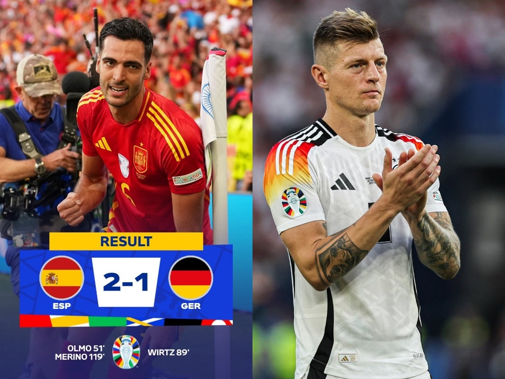 Spain beat Germany to book first spot into Euro 2024 semifinal