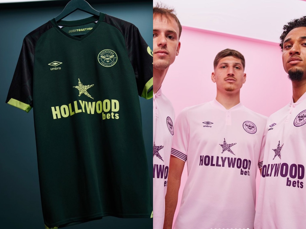 2024/25 season best kits nominee: Brentford away in pink
