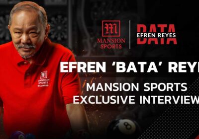 Efren Reyes in Mansion Sports exclusive interview