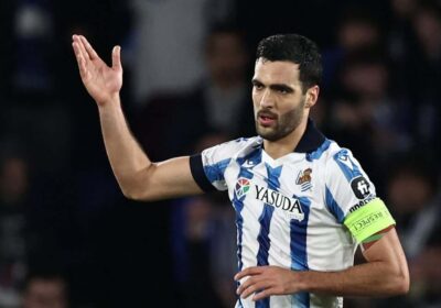 Merino with Real Sociedad