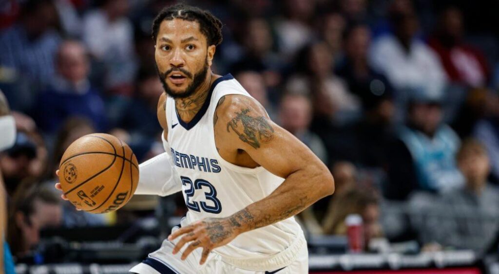 Derrick Rose capped his career with the Memphis Grizzlies in the 2023-24 season.