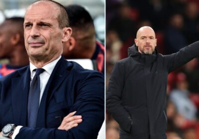 Man United to replace Ten Hag by Max Allegri