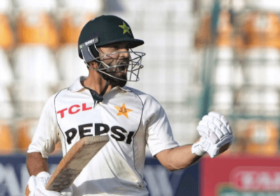 Kamran Ghulam reacts in an intense match for his Test debut for Pakistan. A Kamran Ghulam century lifts Pakistan against England