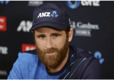 Kane Williamson fields questions in a recent news conference. Expect Williamson to skip second NZ-India Test due to injury.