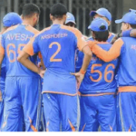 Members of India's T20I team take huddle in their Test series against South Africa. India post 3-1 win in South Africa series