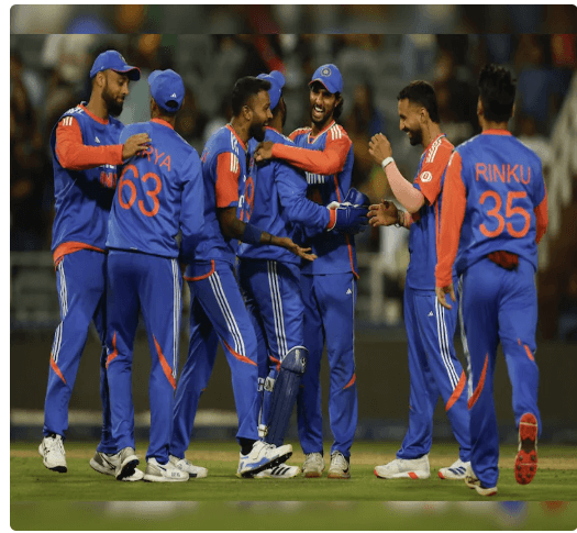 India payers celebrate after winning their latest Test series in South Africa. India post 3-1 win in South Africa series