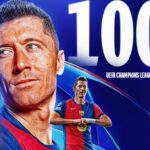 Lewandowski in top 5 players with most Champions League as Ronaldo atop