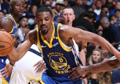 Warriors guard De'Anthony Melton (8) in action in file photo. Kerr 'feels bad' for Melton's season-ending injury