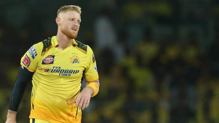 England all-rounder Ben Stokes, in yellow uniform, in action in file photo. Stokes skips IPL mega-auction to extend England career