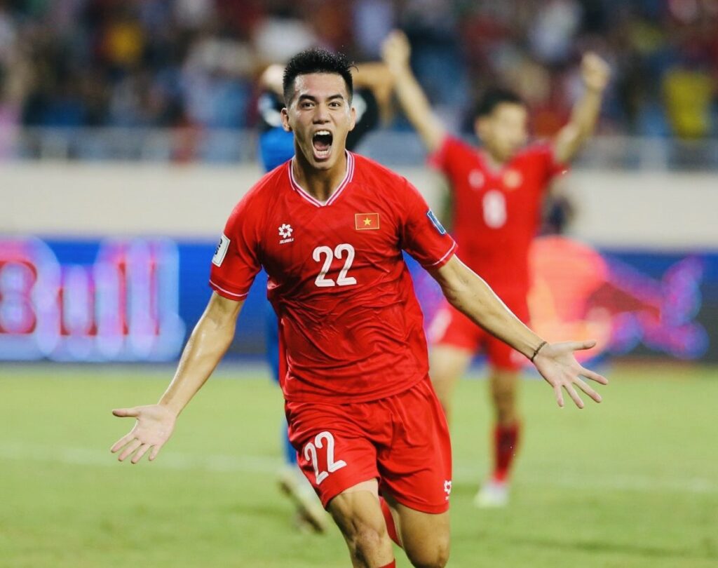 Tien Linh is the main striker of Vietnam at the 2024 AFF Cup