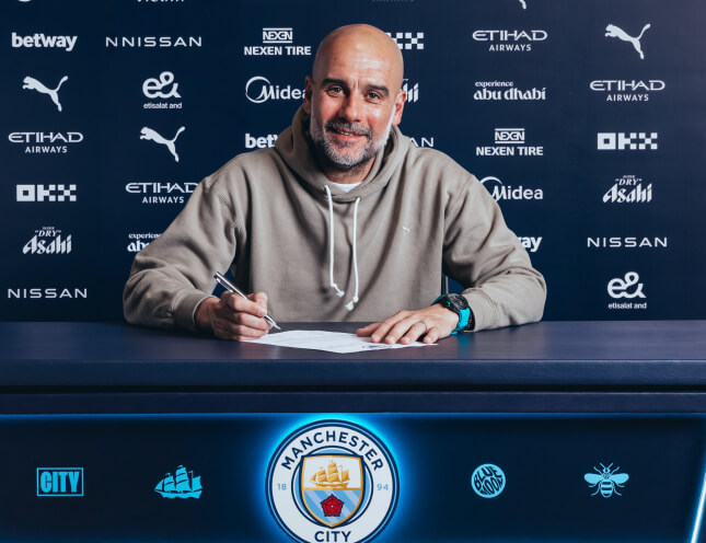 pep-guardiola-signs-two-year-deal-to-stay-with-manchester-city