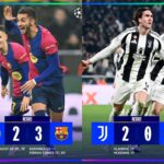 Champions League Round-up: Barcelona defeated Dortmund as Juventus stunned Man City