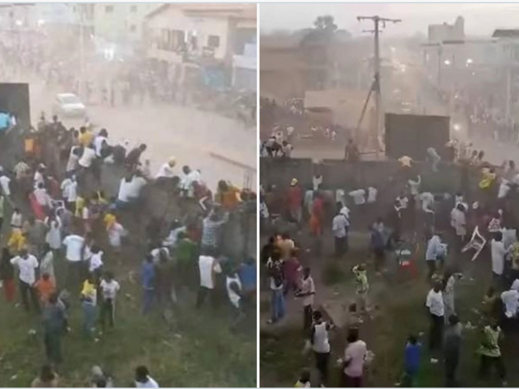 Football stampede in Guinea killed 56 people