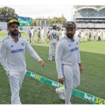 India's Virat Kohli (left) and Rohit Sharma (right) walk together in a recent match in file photo. Kohli, Sharma fall in ICC batter rankings