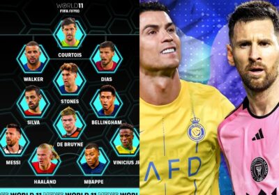 No Ronaldo or Messi in the FIFPRO XI 2024