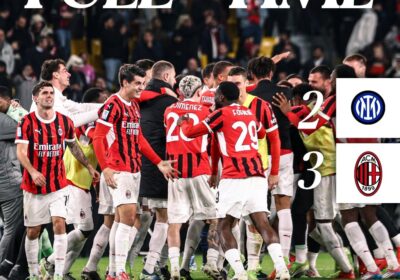 AC Milan defeated rivals Inter Milan to clinch SuperCoppa on Saudi Arabia soil