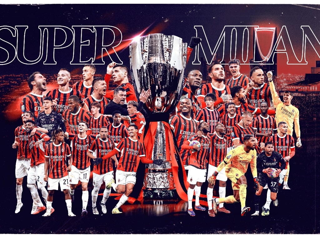 AC Milan defeated rivals Inter Milan to clinch SuperCoppa on Saudi Arabia soil