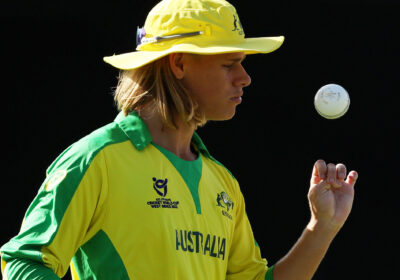 Cooper Connolly plays with the ball while playing for Australia in file photo. Connolly added in Australia Test tour of Sri Lanka