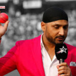 Spinner Harbhajan Singh holds a ball at a recent match in file photo. Harbhajan names India's 15-man lineup; Jadeja, Rahul out