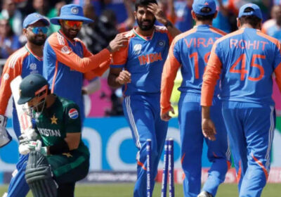 Members of Team India gather in the field in file photo. ICC orders BCCI to allow 'Pakistan' print on Team India kits