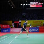 South Korea's Jeon Hyeok Jin in action in Bangkok against Malaysia's Jacky Kok on Thursday. Jeon ousts Jacky in Thailand Masters 2025