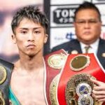 Japanese superstar Naoya "Monster" Inoue" poses with jis title belts in file photo. Inoue 'in better shape' vs Goodman as fight moved to January 24