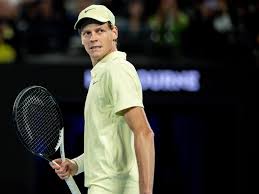 Italy's Jannik Sinner looks on to the crowd during his match against Australian Alex De Minaur in the Australian Open quarterfinals on Wednesday. Sinner likes 'windy' conditions after reaching Australian Open semis