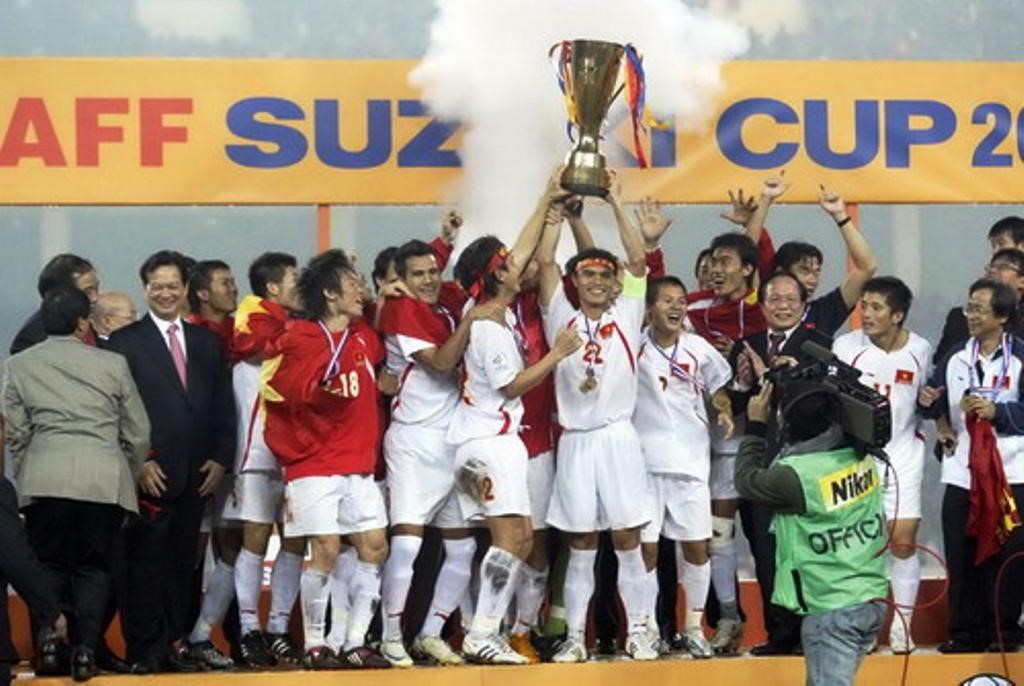 Vietnam defeated Thailand in 2008 to clinch the AFF Cup title