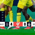 Villarreal put 4 goals in 9 minutes against Mallorca