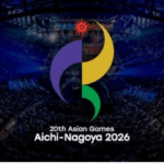 The logo of the 2026 Asian Games in Japan is featured in file photo. 2026 Asian Games unveils 11 esports medal events up for grabs