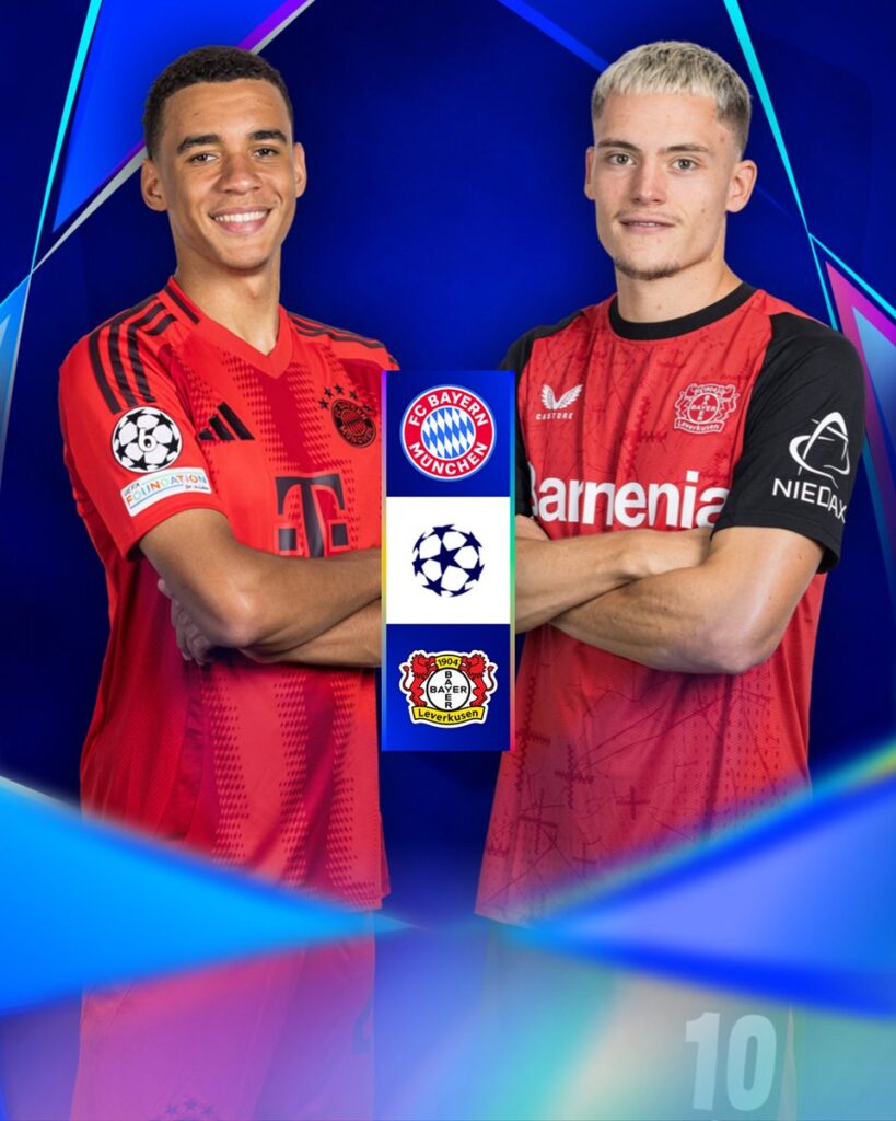 Bayern Leverkusen face Bayern Munich