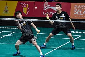 Men's doubles pair Jin Yong (left) and Na Sung (right) Seung delivered the winning point for South Korea against India in BAMTC2025. India in BAMTC 2025 last 8 despite loss