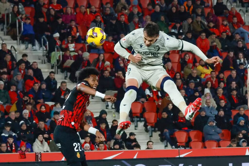 Mallorca and Osasuna are square