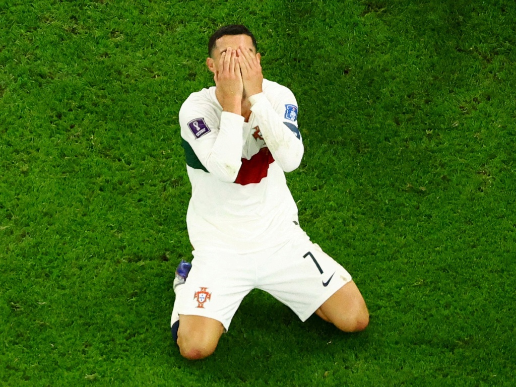 Ronaldo in tears after World Cup 2022 elimination at Quarterfinal