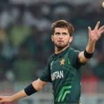 Pakistan bowler Shheen Afridi waves to the crowd at a match in file photo. Afridi falls to 5th in ICC bowling rankings, says no issue with fitness