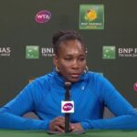 American Venus Williams fields questions at a recent news conference in file photo. Venus Williams eyes comeback, gets BNP Paribas Open wild card