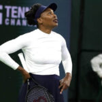 Venus Williams looks on during a break in her stint at the 2024 BNP Paribas Open in file photo. Williams to skip BNP Paribas Open, cites other 'commitments'