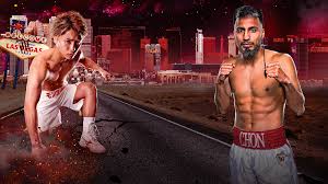 Japan's Naoya Inoue (left) will be matched against Ramon Cardenas (right) in their upcoming fight in May. Inoue trades barbs with Ball;