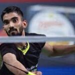 India's Kidambi Srikanth flicks a shot in file photo. Srikanth, Jun Hao advance in Swiss Open
