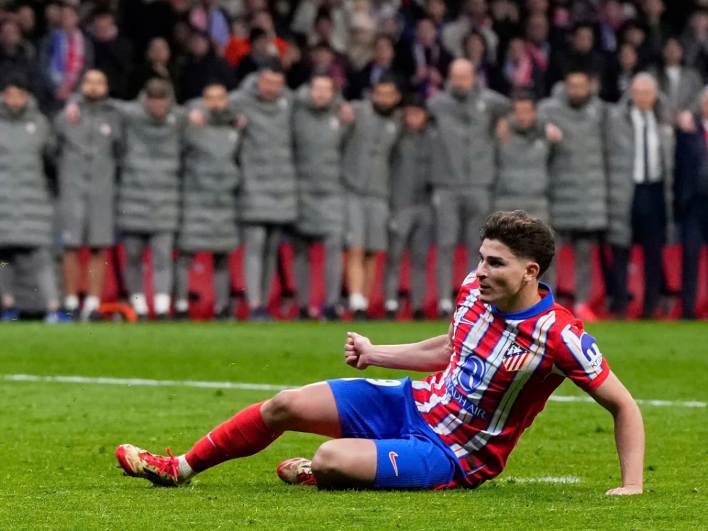 Julian Alvarez failed his shoot during Atletico Madrid vs Real Madrid clash