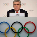 IOC president Thomas Bach speaks at a news conference in file photo. IOC backs boxing inclusion in LA 2028 Games amid past disputes