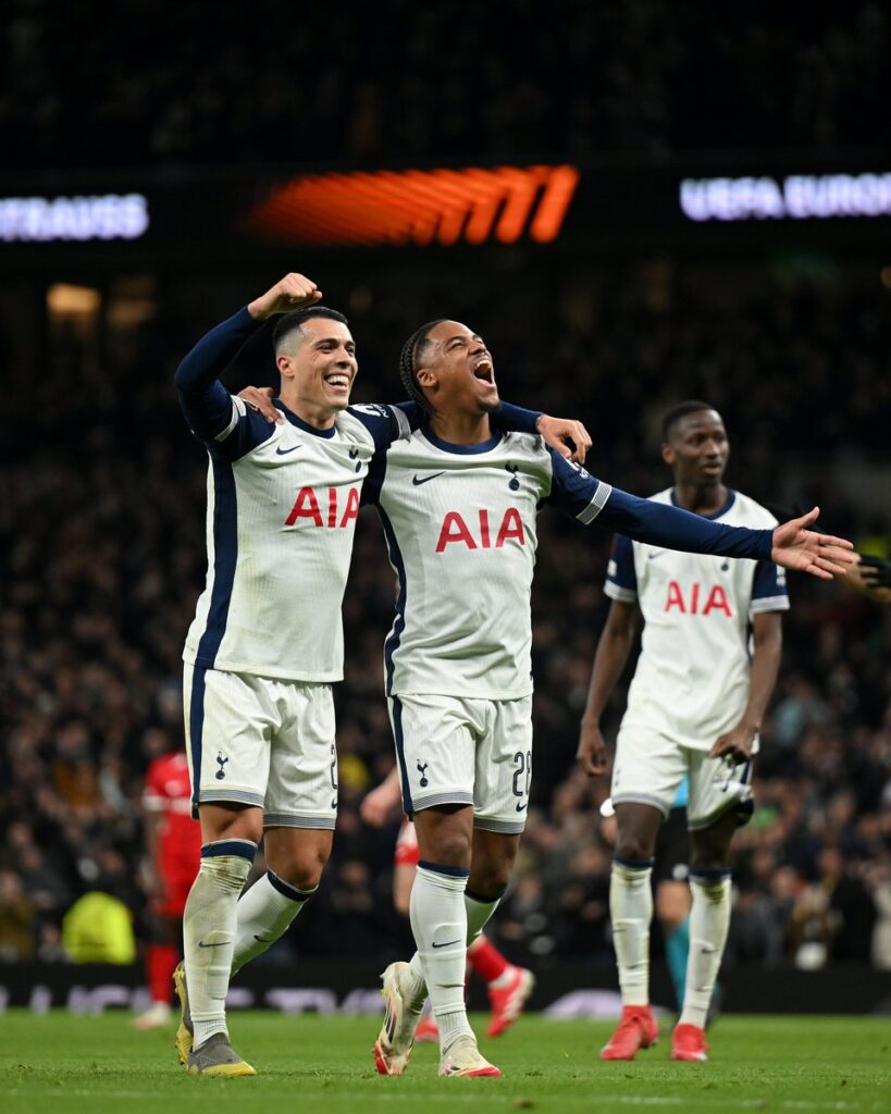 Tottenham secured a place at Europa League QF