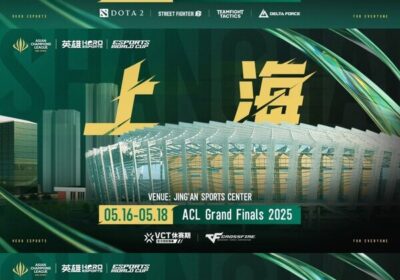 A promotional material for Asian Champions League 2025 Grand Finals is featured in photo. Asian Champions League finals to be held in 3 Shanghai venues