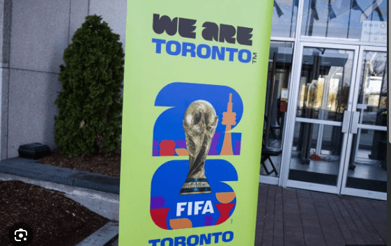 Another promotional material for the FIFA World Cup 2026 was unveiled by the City of Toronto on Tuesday. FIFA World Cup 2026 poster from Toronto-based artist unveiled