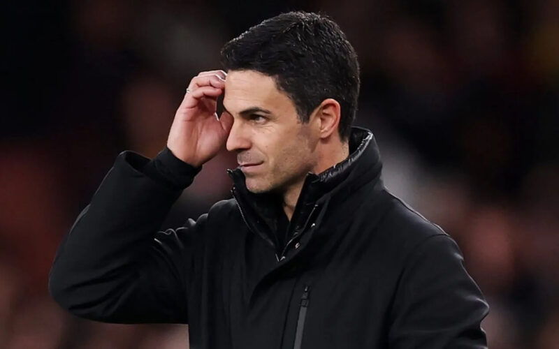 Arteta: Arsenal “dropped standards” in Crystal Palace draw