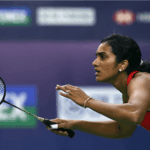 India's PV Sindhu gets ready to take a shot in file photo. Malaysia Masters 2025 sees Sindhu return; Hoh replaces Antonsen