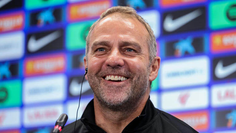 Barcelona boss Hansi Flick signs new deal