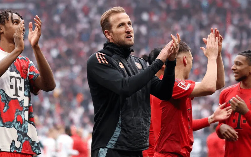 Harry Kane wins first major trophy with Bayern Munich